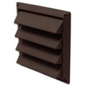 Dendesigns 604B 4 in. Brown Air Intake Louver Vent DE575571